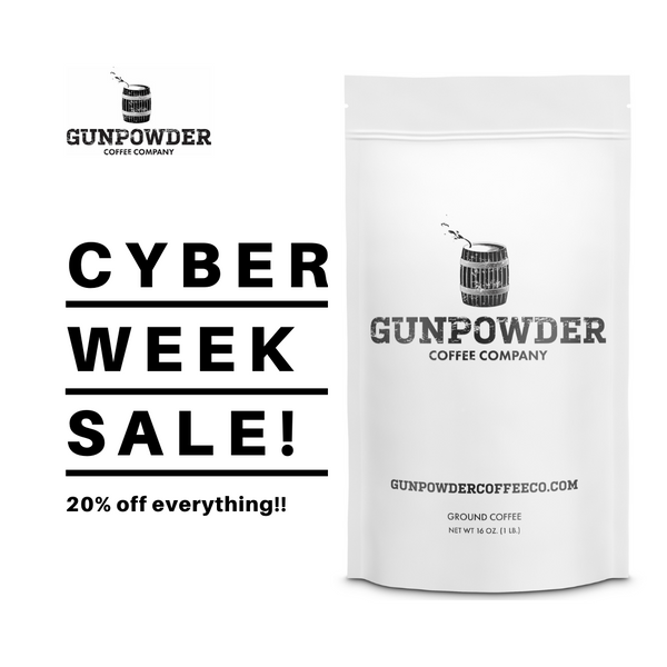 Cyber Week Deals - 20% off Gunpowder!